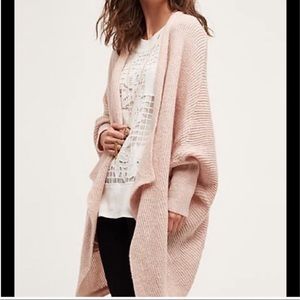 Cocoon cardigan sweater
